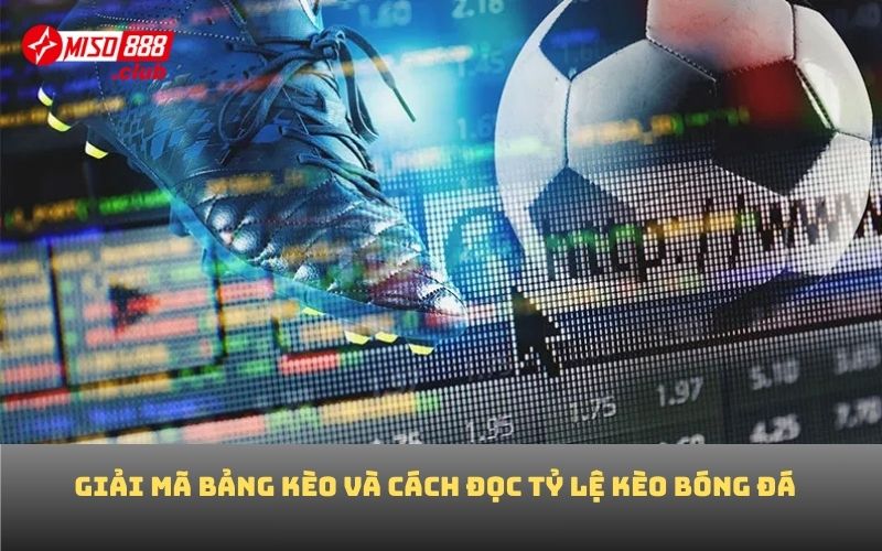 Giải mã bảng kèo và cách đọc tỷ lệ kèo bóng đá